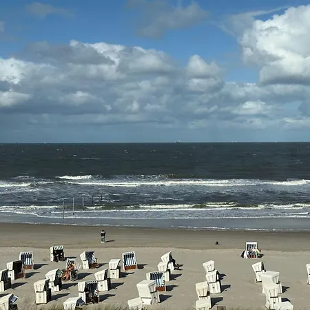 Haus Monopol Himmel Und - Direkter Meerblick Mit Nord-balkon * Wangerooge